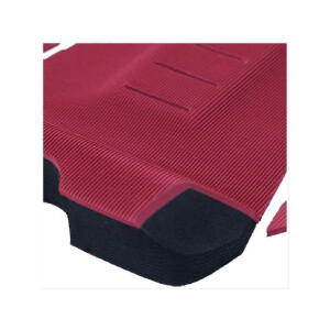 Surfganic Premium Eco Surfboard Foot Grip Tail Traction Pad grau dreiteilig